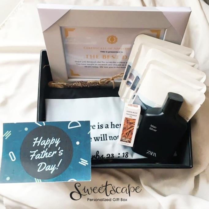 

GIFT BOX PACKAGE 84-PAKET HAMPERS 84 - FATHER'S DAY SDG46849E