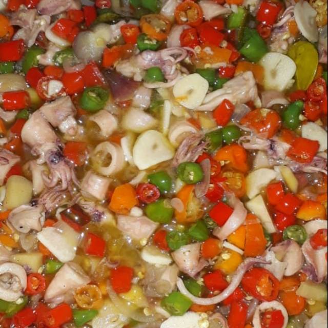 

Tumis cumi, made by request
