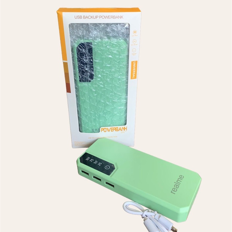 POWERBANK MACARON 20000MAH 3 USB