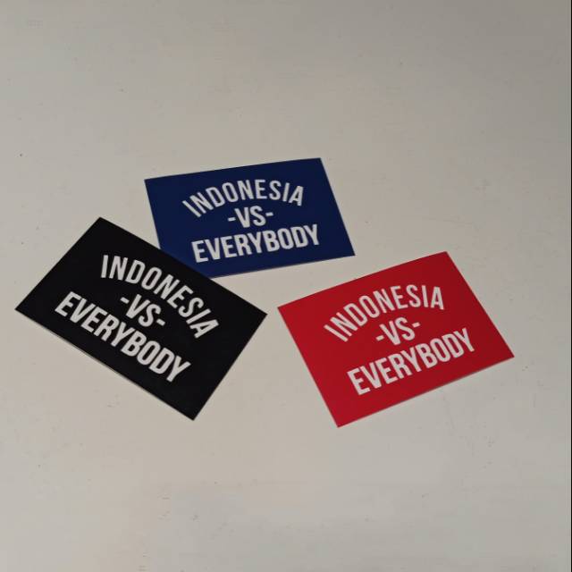 Stiker Graftac Indonesia Vs Everybody Distro Sticker Shopee Indonesia