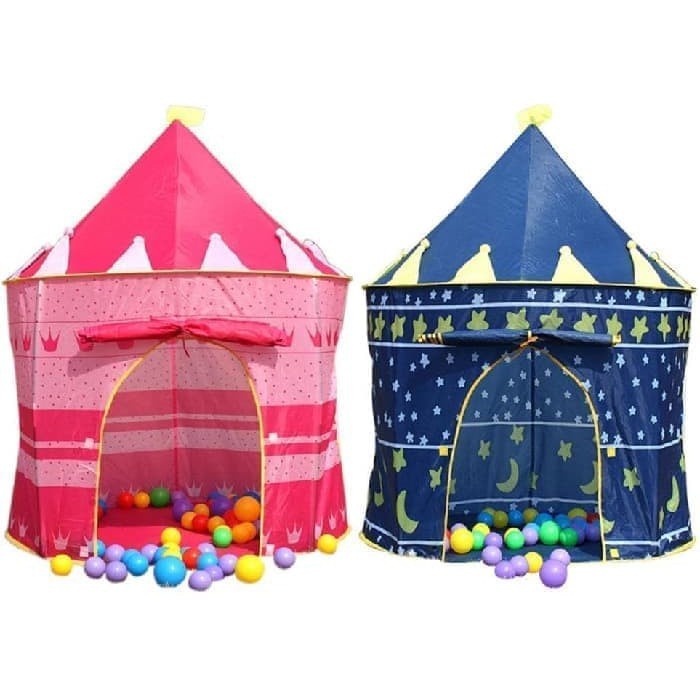 BISA COD , TENDA ANAK CASTLE JUMBO / TENDA ANAK MODEL RUMAH /TENDA BERMAIN PRINCESS CASTLE INDOOR OUTDOOR PORTBLE - SHENAR