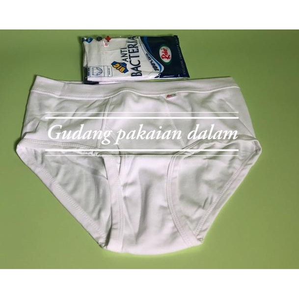 ♡ CELANA DALAM RIDER R 325 B JUMBO - Putih ✪