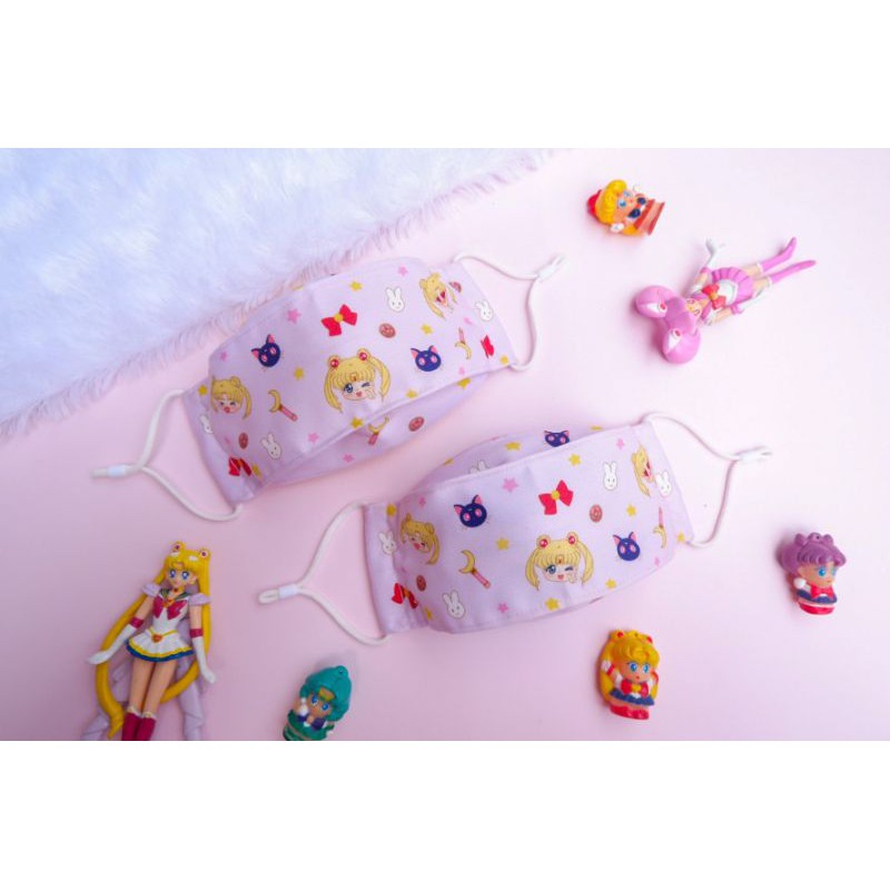 Masker 3D Usagi Sailor Moon Fanart
