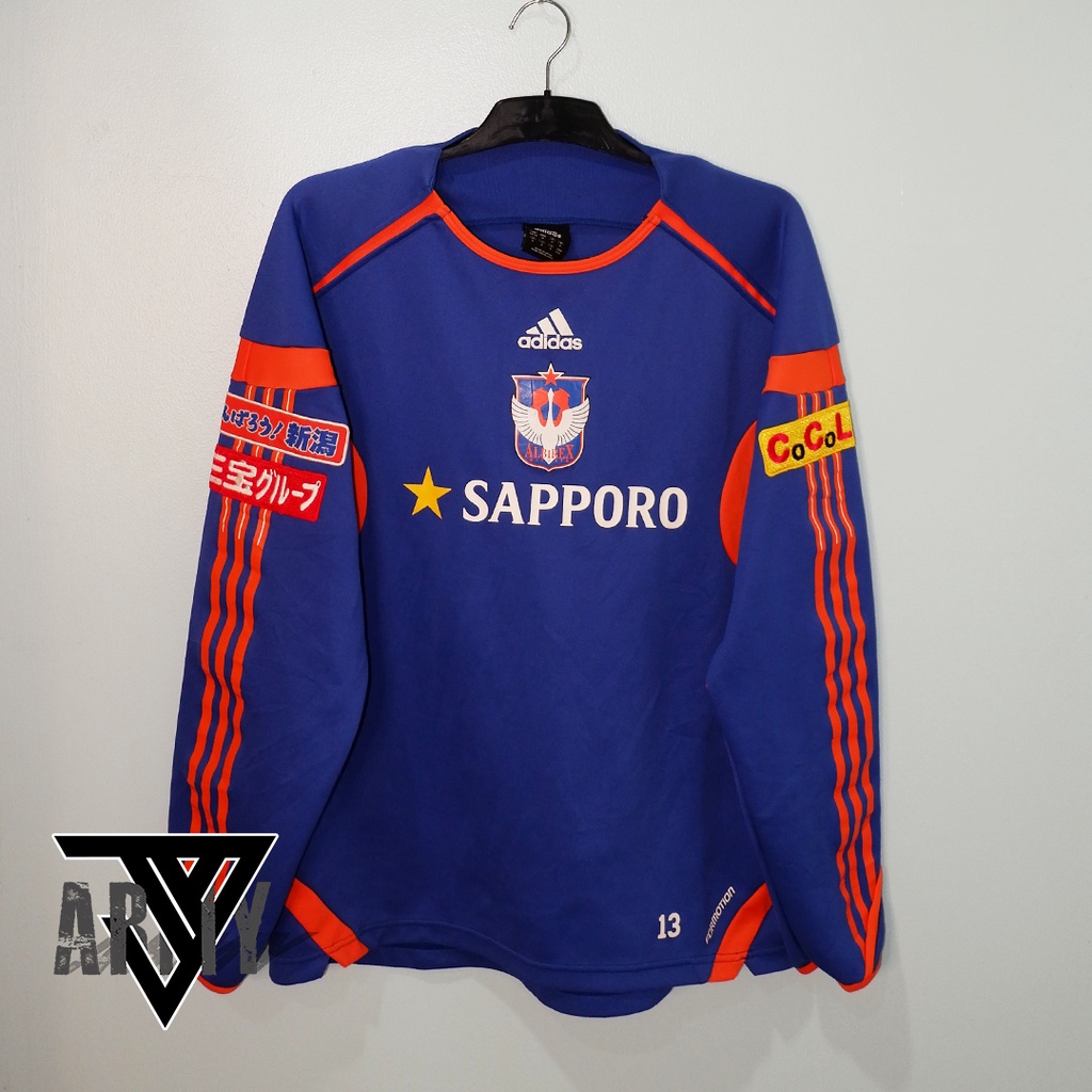 JERSEY BOLA ALBIREX NIIGATA JLEAGUE GOALKEEPER KIT ORIGINAL LS / LONGSLEEVE