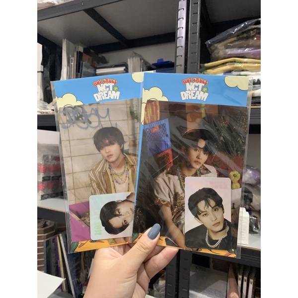 [READY STOCK] NCT DREAM HOT SAUCE HOLOGRAM PHOTO CARD SET HAECHAN MARK
