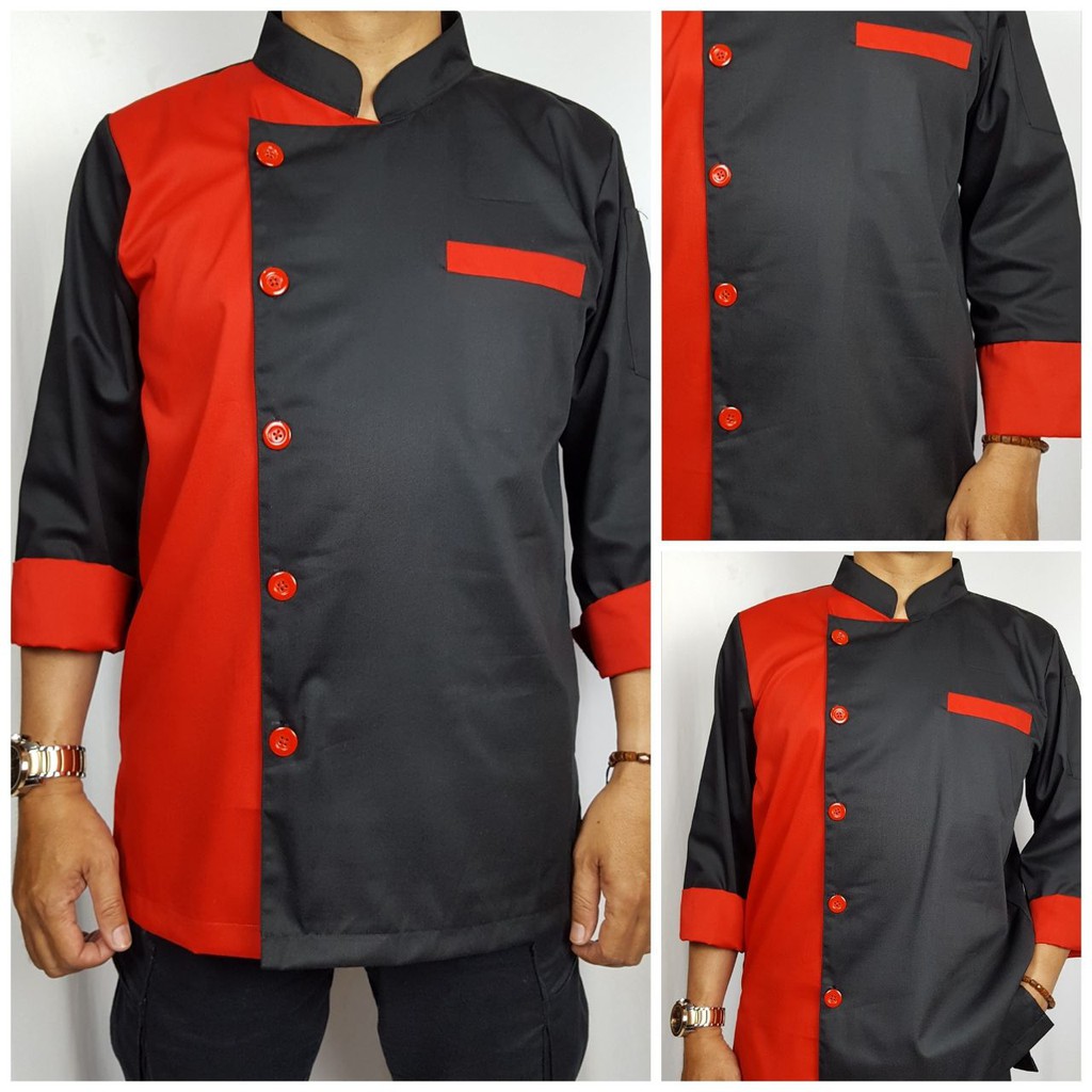 Baju Chef Model 5 Shopee Indonesia