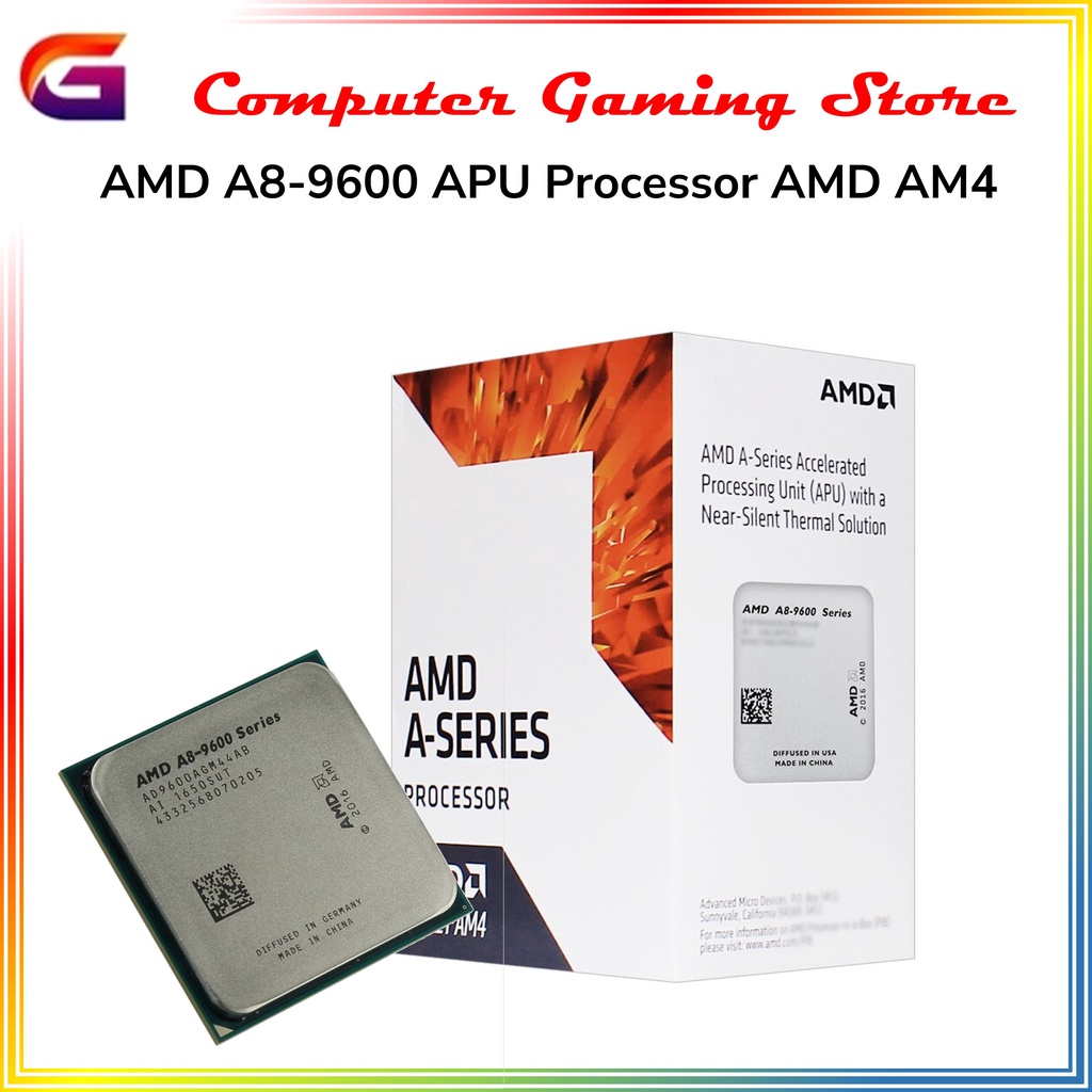 AMD A8-9600 APU Processor AMD AM4