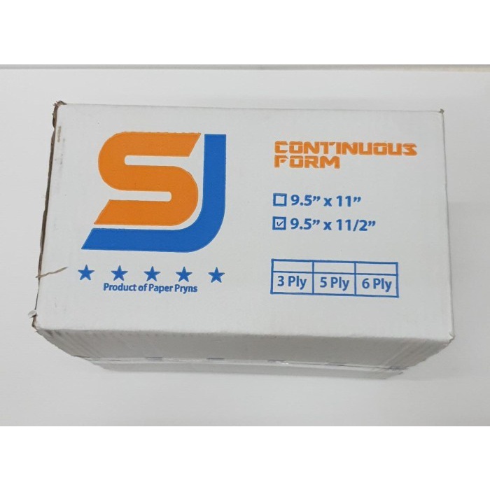 

CONTINUOUS FORM . SJ NCR K3 : 2 M/B/O | KERTAS KOMPUTER