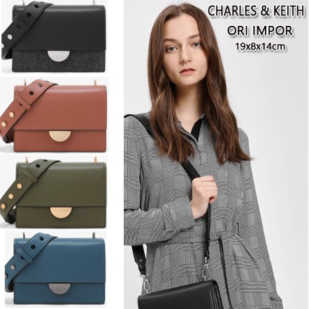 DBS-CK Metallic Accent Push Lock Bag