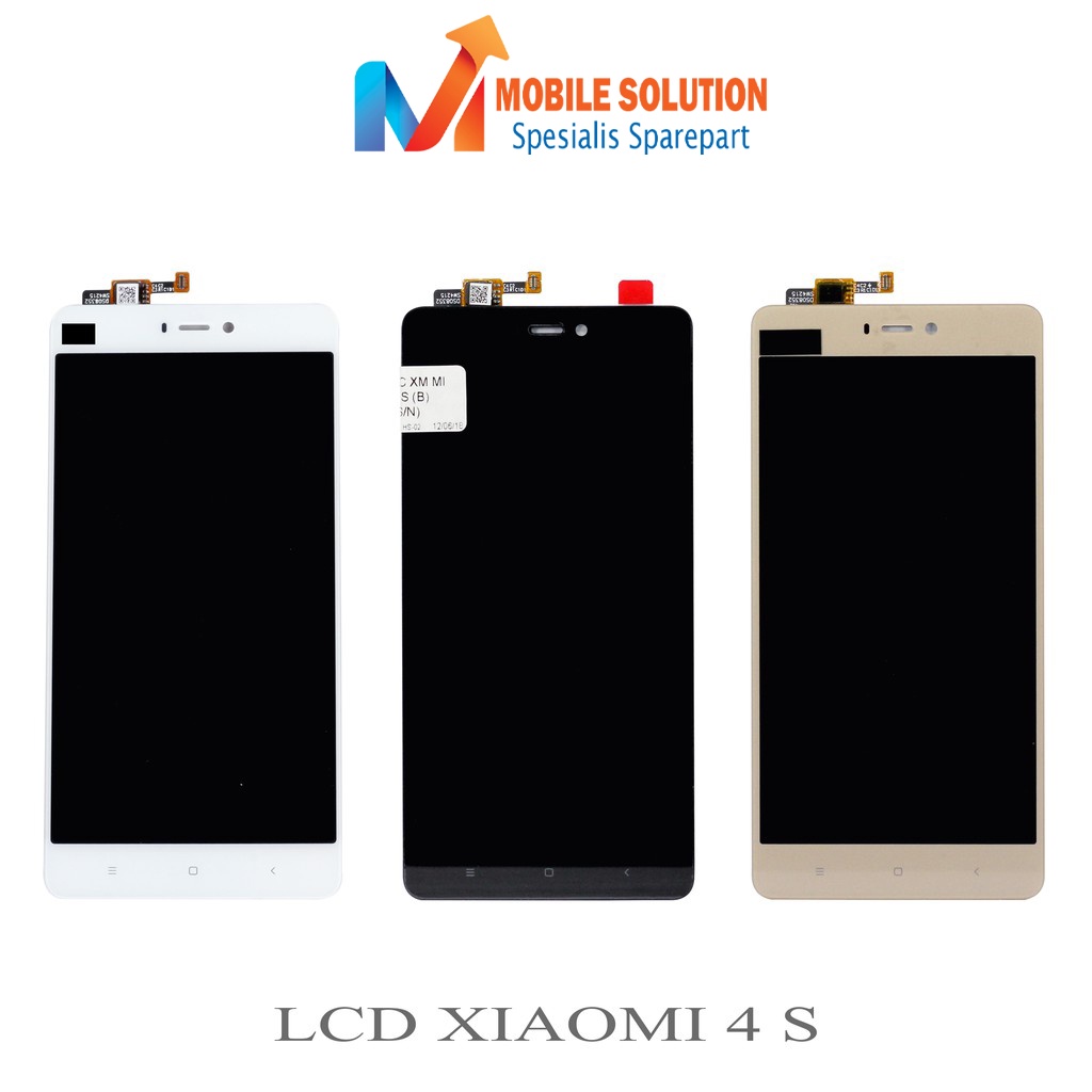 Grosir LCD Xiaomi Mi 4s Fullset Touchscreen ORIGINAL 100% Garansi 1 Bulan + Packing / Bubble