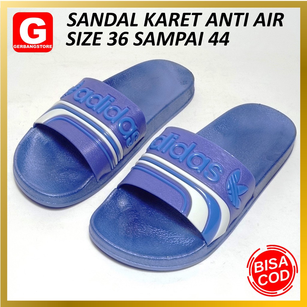 SANDAL KARET ANTI AIR DEWASA PRIA WANITA SIZE 36 - 44 [A 503 B/A 803 MB]