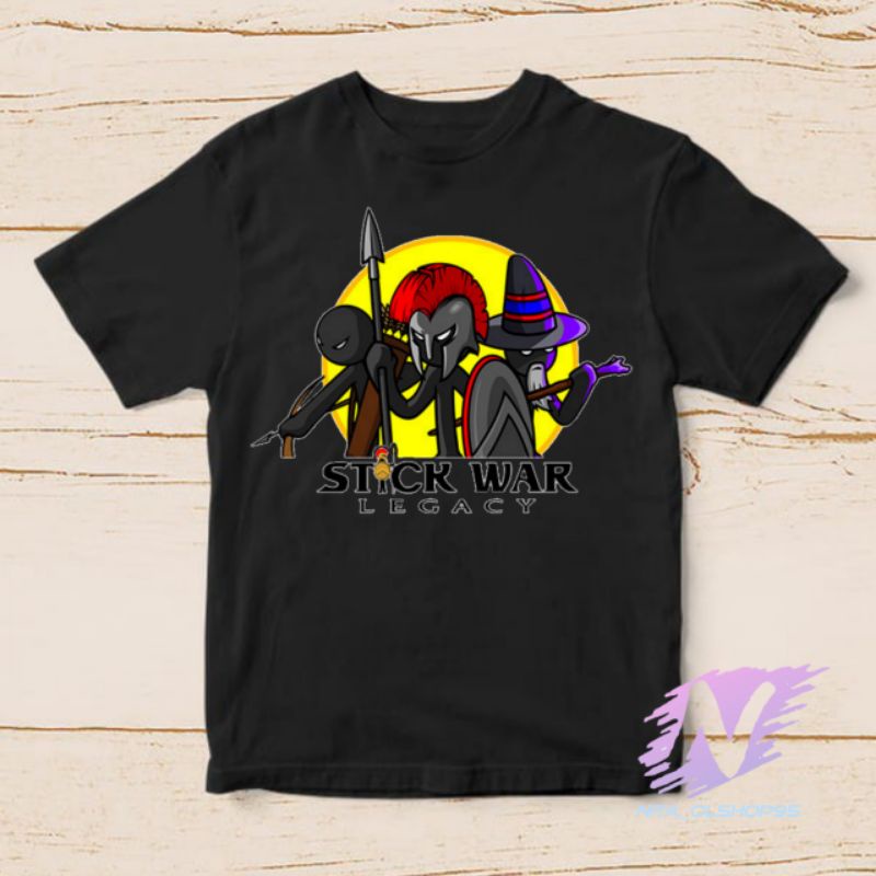 kaos anak stickman legacy warrior baju stickwar