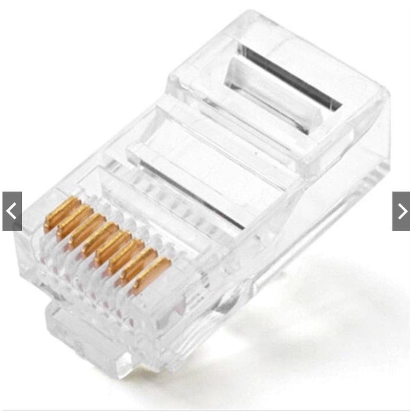 Konektor Commscope AMP Modular Plug RJ45 UTP Cat.5 6-554720-5 ORIGINAL | RJ 45 Connector Konektor Kabel LAN