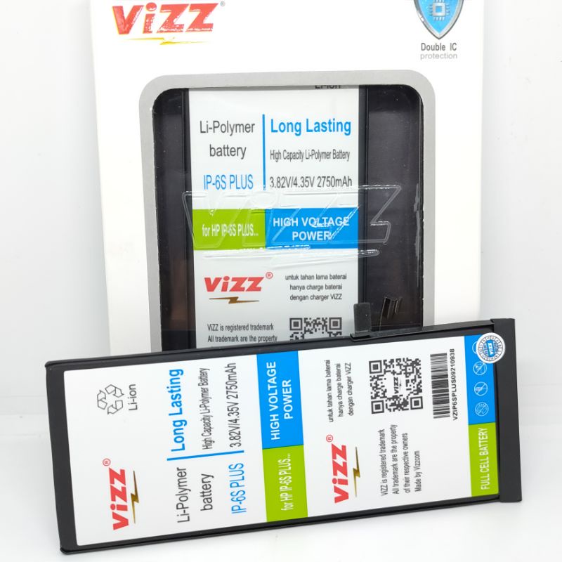 Baterai Batre Vizz iPh 6S Plus Original Vizz