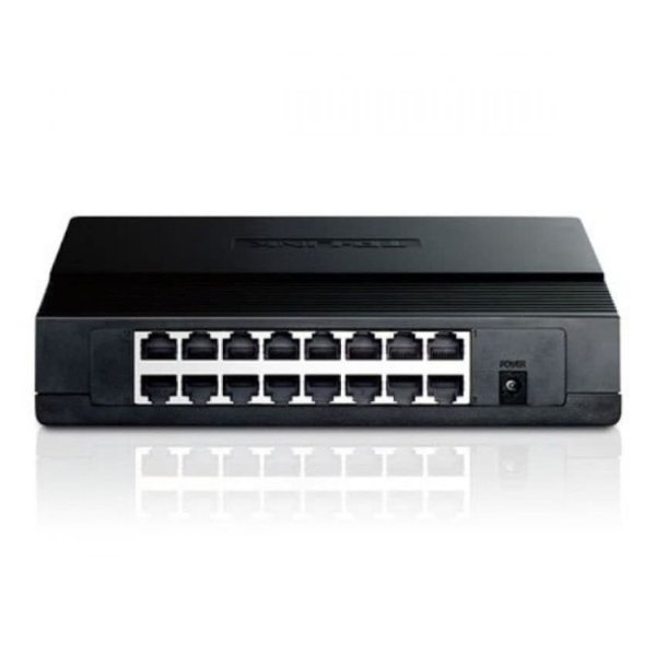 TP-LINK TL-SF1016D 16-Port 10 100Mbps Desktop Switch