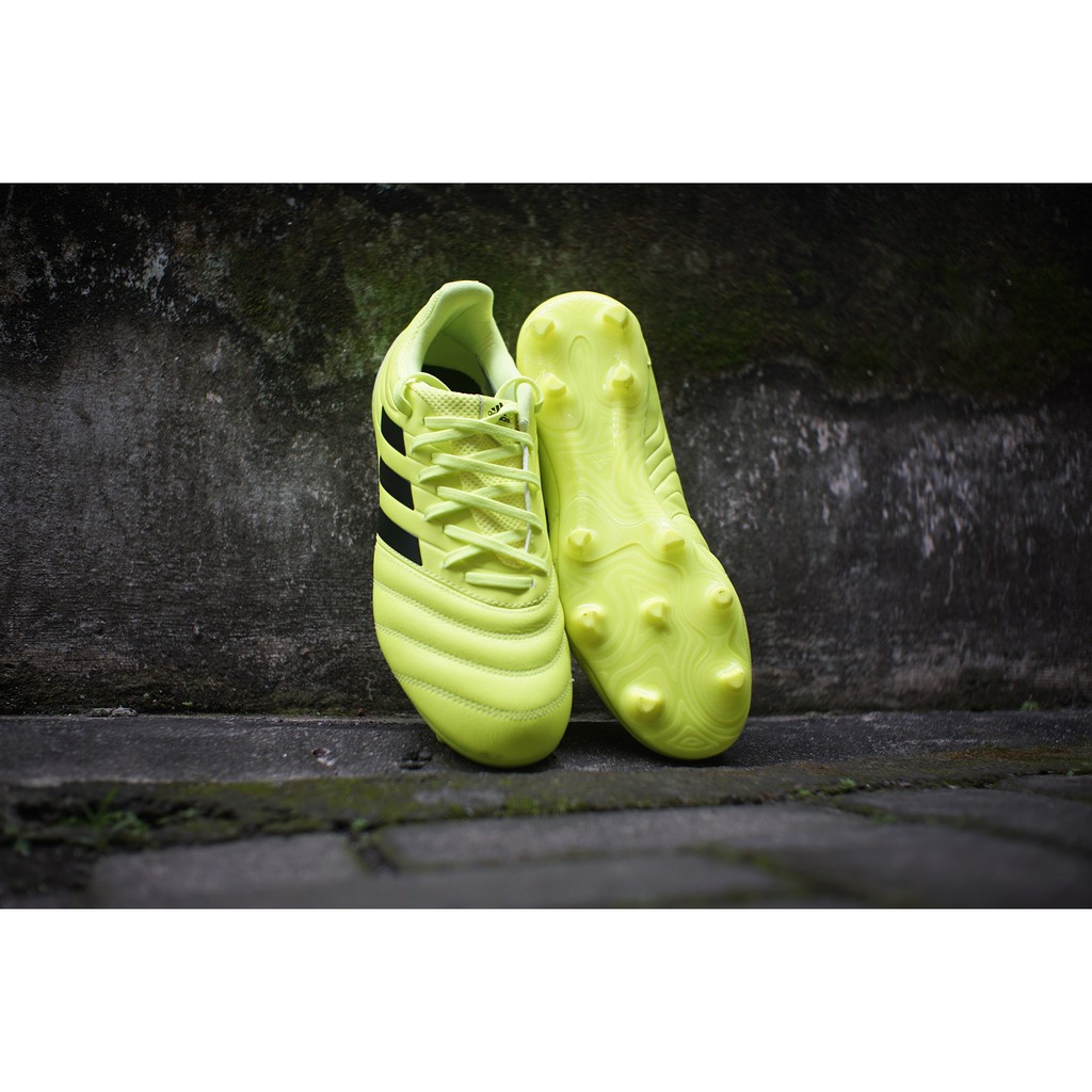 Sepatu Bola Adidas Copa 19.3 FG Solar Yellow/Core Black  Original