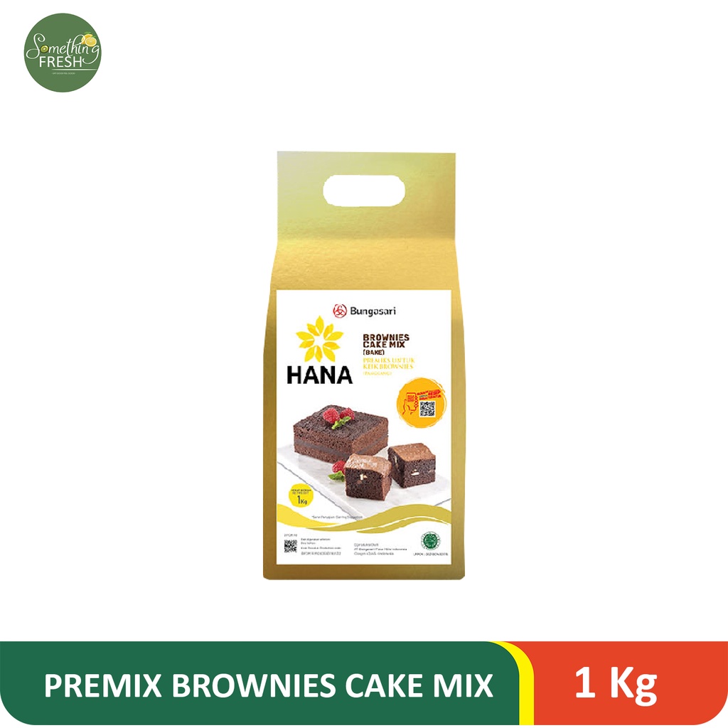 Hana Premix Brownies 1 KG - BUNGASARI - BKS