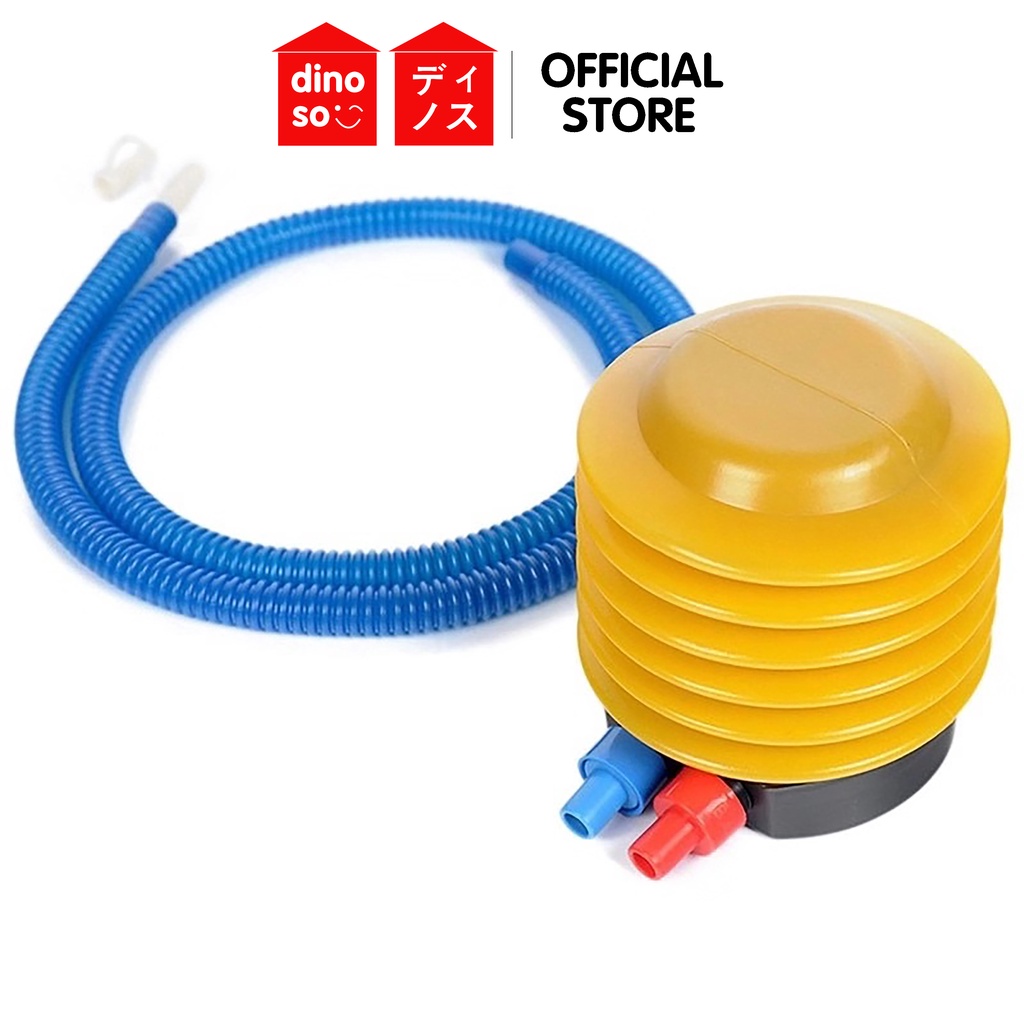 Dinoso Pompa Balon Injak Kaki Portable untuk Balon Latex dan Foil/Pompa ban renang /Pompa bola