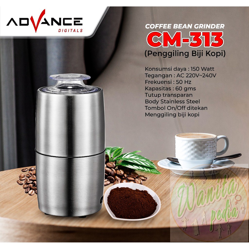 Advance Coffee Bean Grinder Alat Penggiling Biji-Bijian