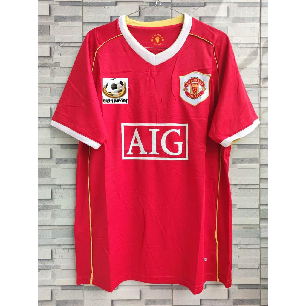 HQ RETRO JERSEY BOLA MU HOME 2006-2007 GO HQ IMPORT