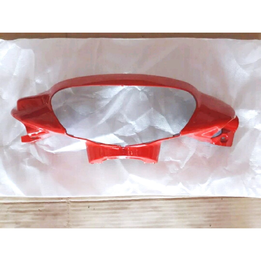 Batok kepala depan mio sporty merah cabe/batok lampu depan  mio sporty merah cabe