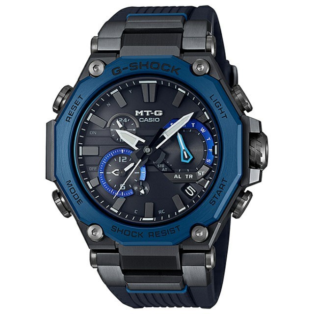 CASIO G-SHOCK MTG-B2000BD-1A4DR JAM TANGAN BLUETOOTH STAINLEESSTEEL GARANSI GAP 2 TAHUN