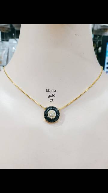 Kalung liontin mewah,anti karat, tahan ,awet,bisa dipake sehari hari