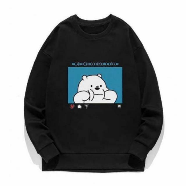 SWEATER THE BEAR LIKE HER CLUB VERY WELL SWEATER LUCU / SWEATER WANITA TEBAL