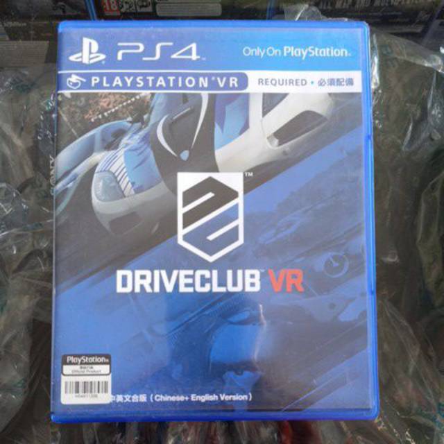 Kaset PS4 driver club' vr