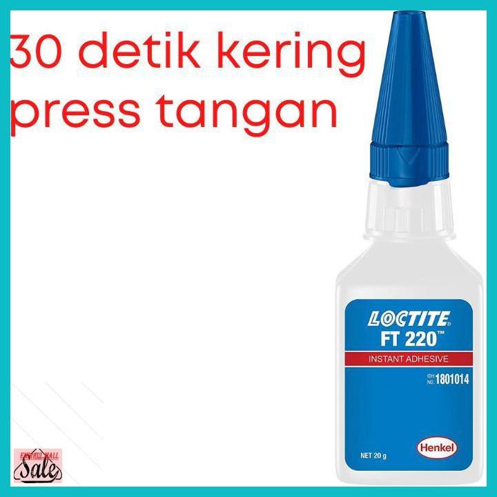PERAWATANSHOES- LEM SEPATU LOCTITE FT-220 HENKEL | INSTANT SHOE ADHESIVE -ORIGINAL.