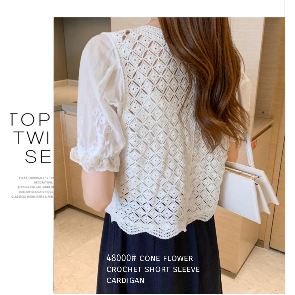TM - 48000 Cardigan Crochet Cone.flower Import-4