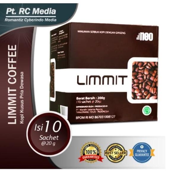

Kopi Limit - Limmit Coffee - 1 Box 10 Sachet -Diskon Sd 50%