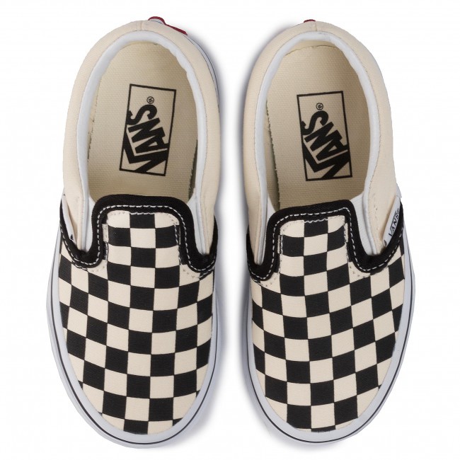 white vans with checkers