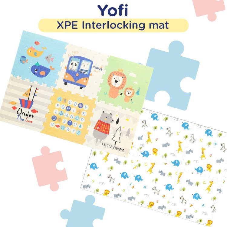 YOFI Reversible Interlocking Mat / Playmat Bayi