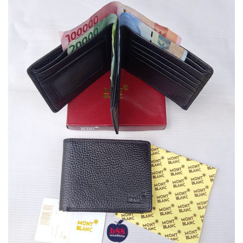 COD)MEN'S WALLET DOMPET PRIA DW03 IMPORT MATERIAL KULIT ASLI