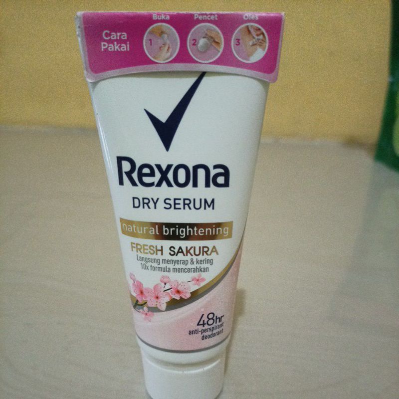 Jual REXONA DRY SERUM NATURAL BRIGHTENING FRESH SAKURA 50ML | Shopee ...