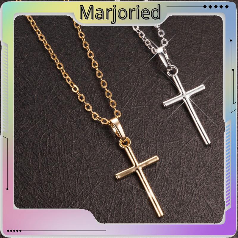 Kalung-SWalib Pria Rantai Vintage Cross-SWalib Liontin Kalung-MJD