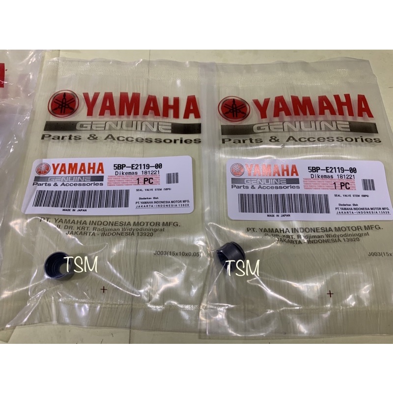 SEAL SIL KLEP ORING KLEP YAMAHA SCORPIO 5BP 100% ORIGINAL