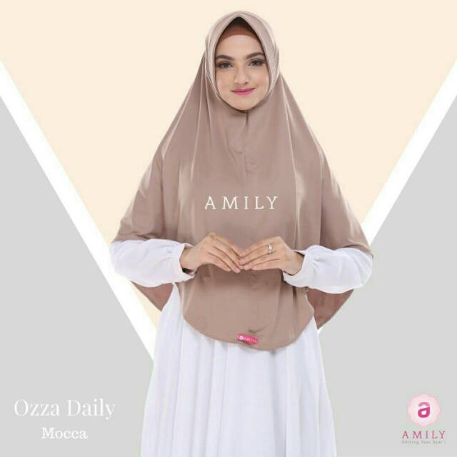 JILBAB  INSTAN JERSEY OZZA ORIGINAL DAILY  AMILY-7