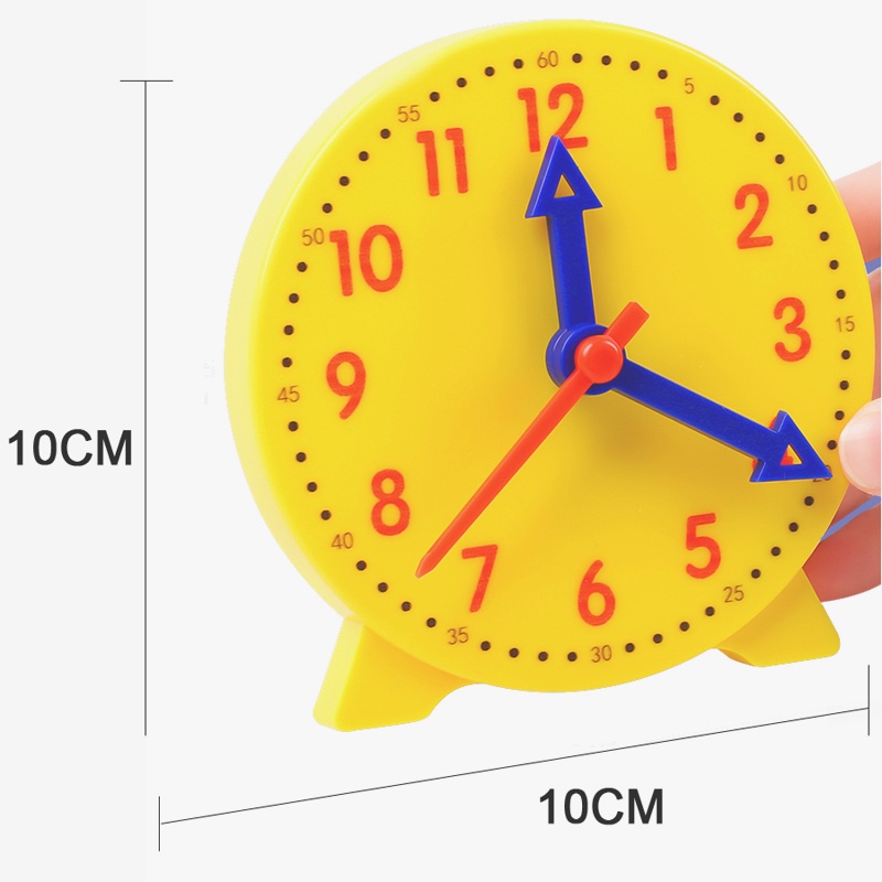 Mainan Model Jam Tangan 12H / 24H Untuk Belajar Matematika