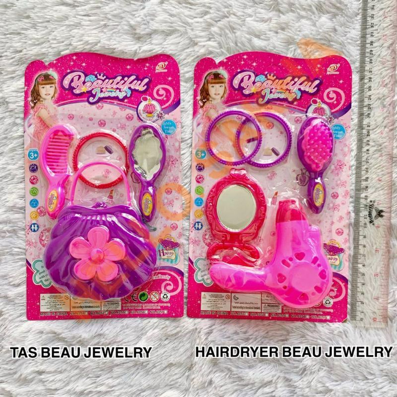 MAINAN SALON BEAUTIFUL DECORATION & BEAUTY  SET GUNTING RAMBUT