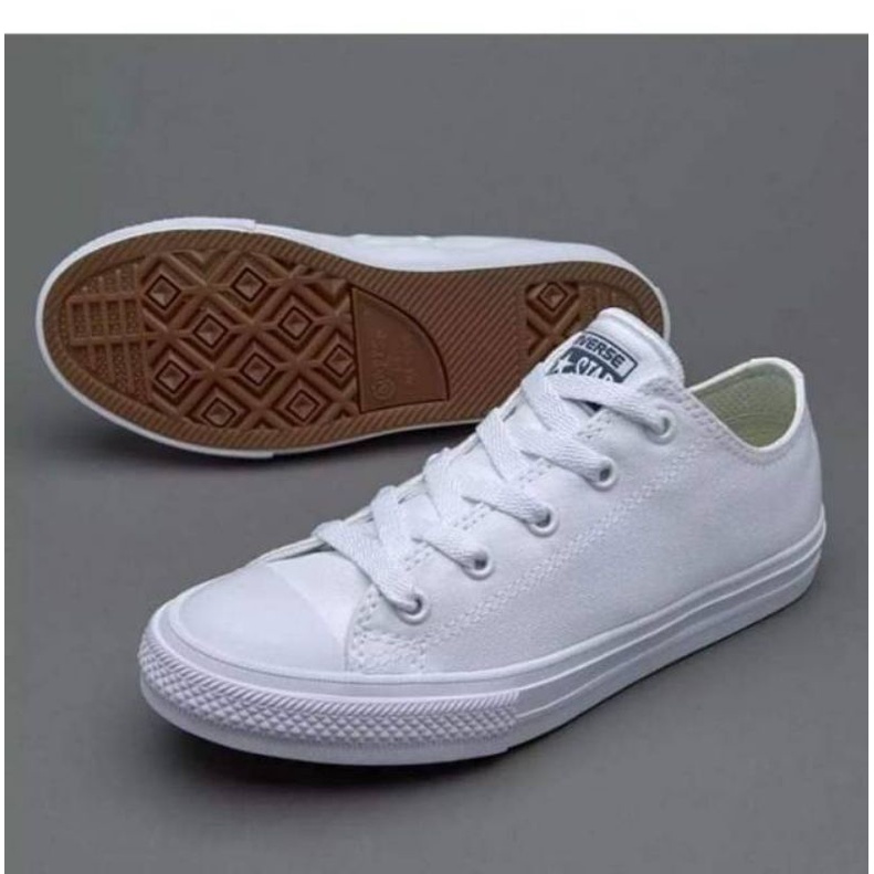 SEPATU CONVERSE ALL STAR PUTIH POLOS GRADE ORIGINAL