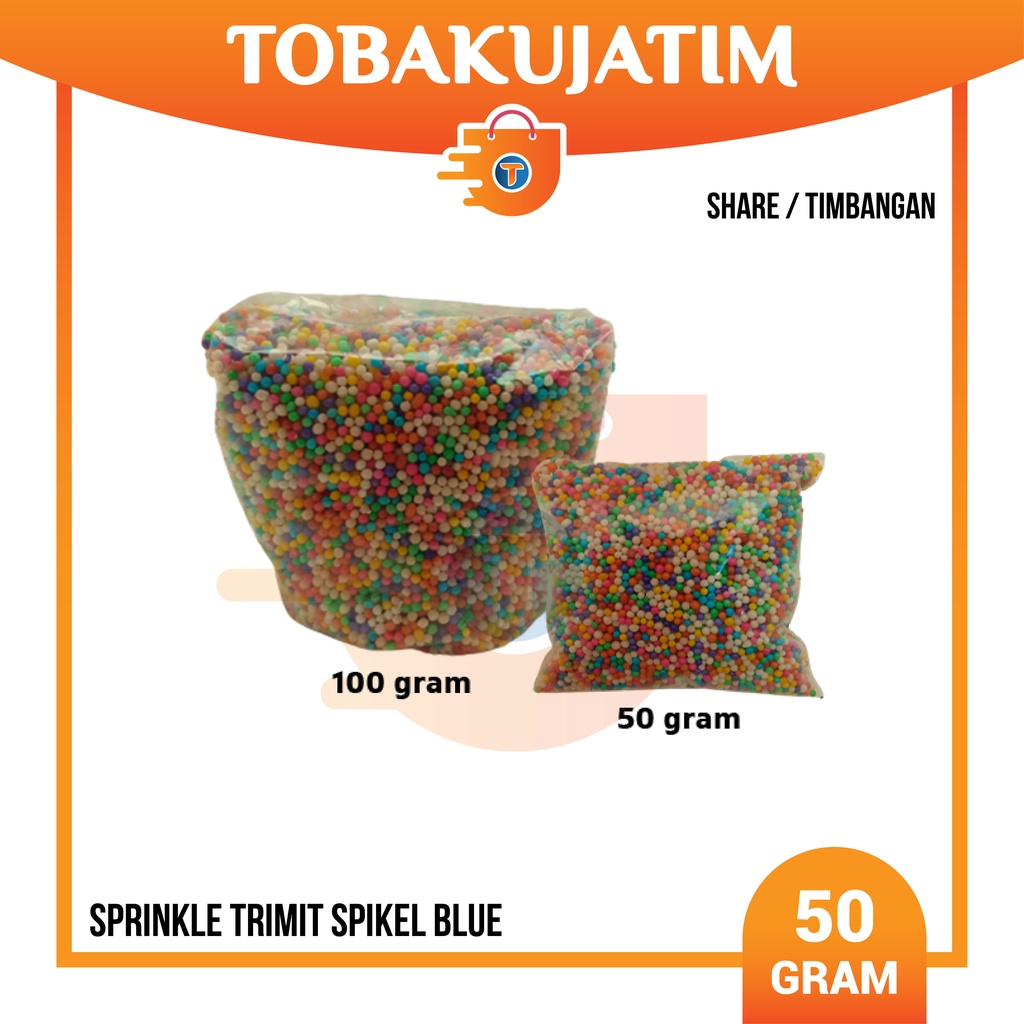 

SPIKEL WARNAWARNI 50 gr sprinkle trimit