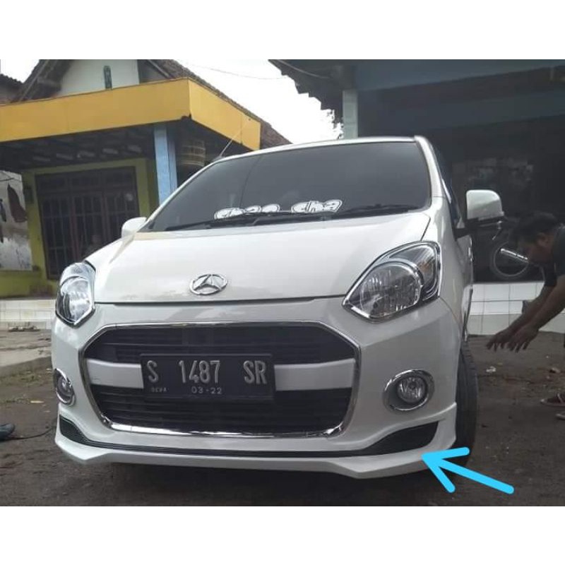 bodykit depan ayla x elegant