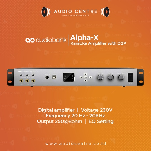 AUDIOBANK ALPHA X AMPLIFIER