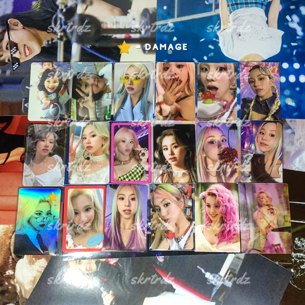 CHAEYOUNG TWICE PHOTOCARD PC ALL ERA - tsb the story begins formula of love fol fancy you summer nig