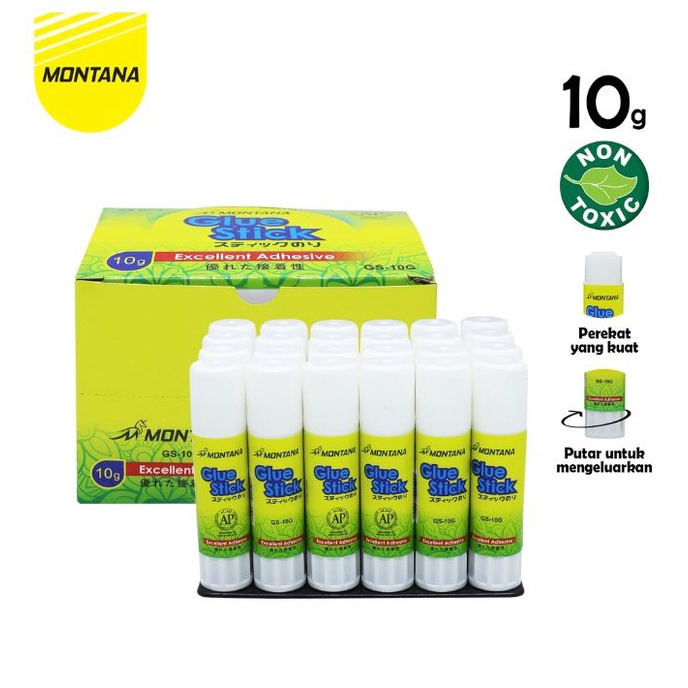 #LC-ATK Glue Stick / Lem Batang Lem Kertas Montana / Squeezy