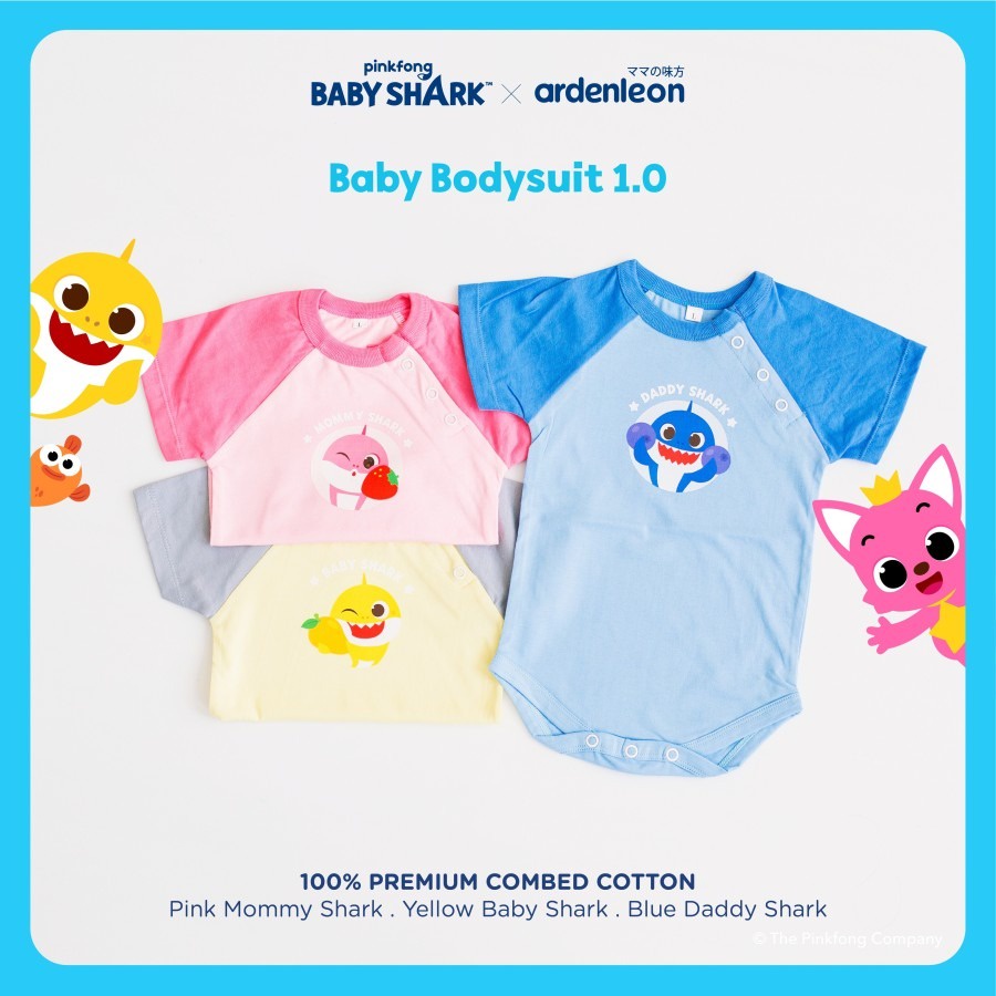 ARDENLEON x Pingfong Baby Shark Bodysuit Jumper 1.0