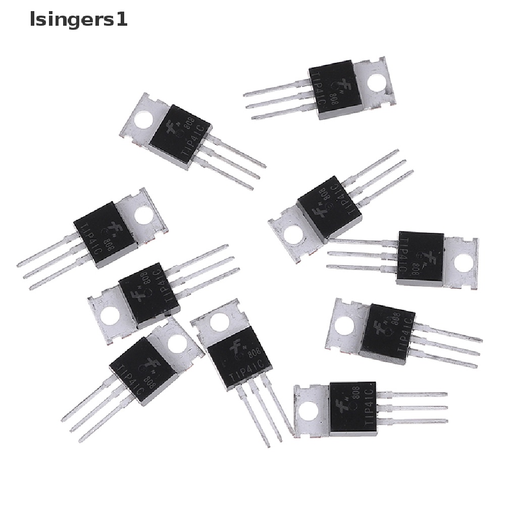 (lsingers1) 10pcs transistor TIP41C TIP41 NPN TO-220