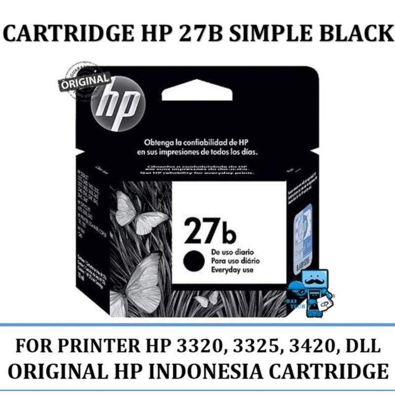 Cartridge hp 27 simple black original